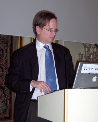 Lawrence Lessig at Kopinor's 25th anniversary